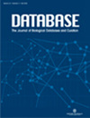 Database-The Journal of Biological Databases and Curation雜志封面